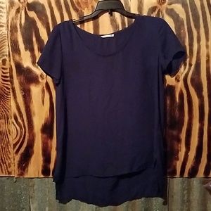 Navy blue blouse